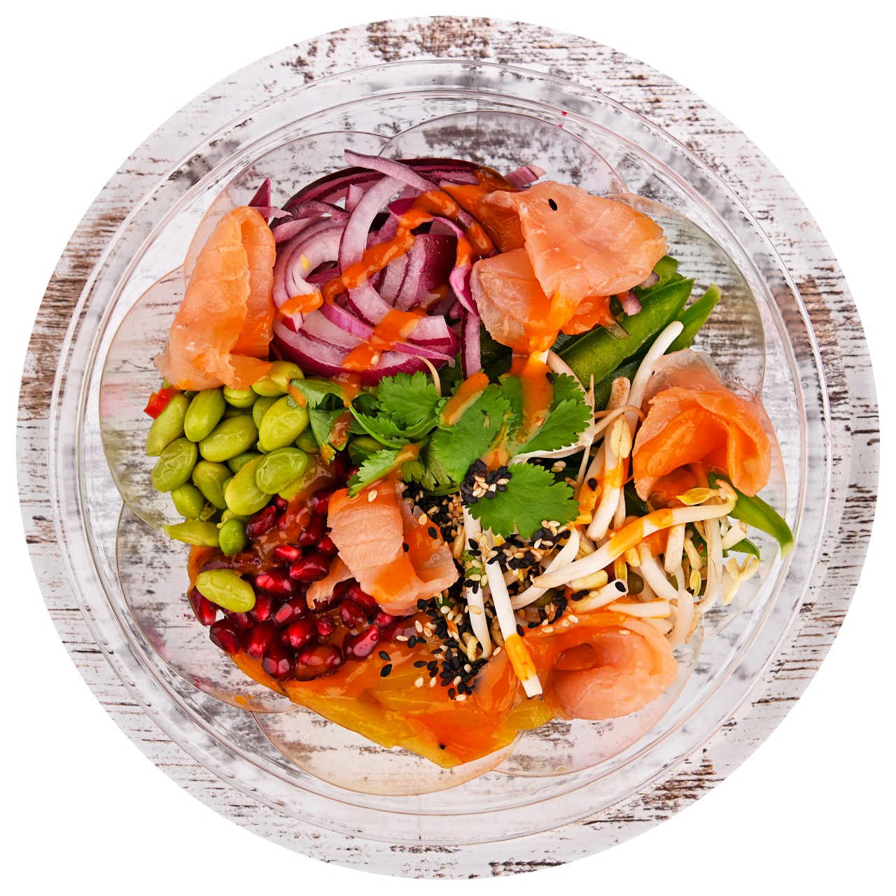 Füstölt Lazacos Poké